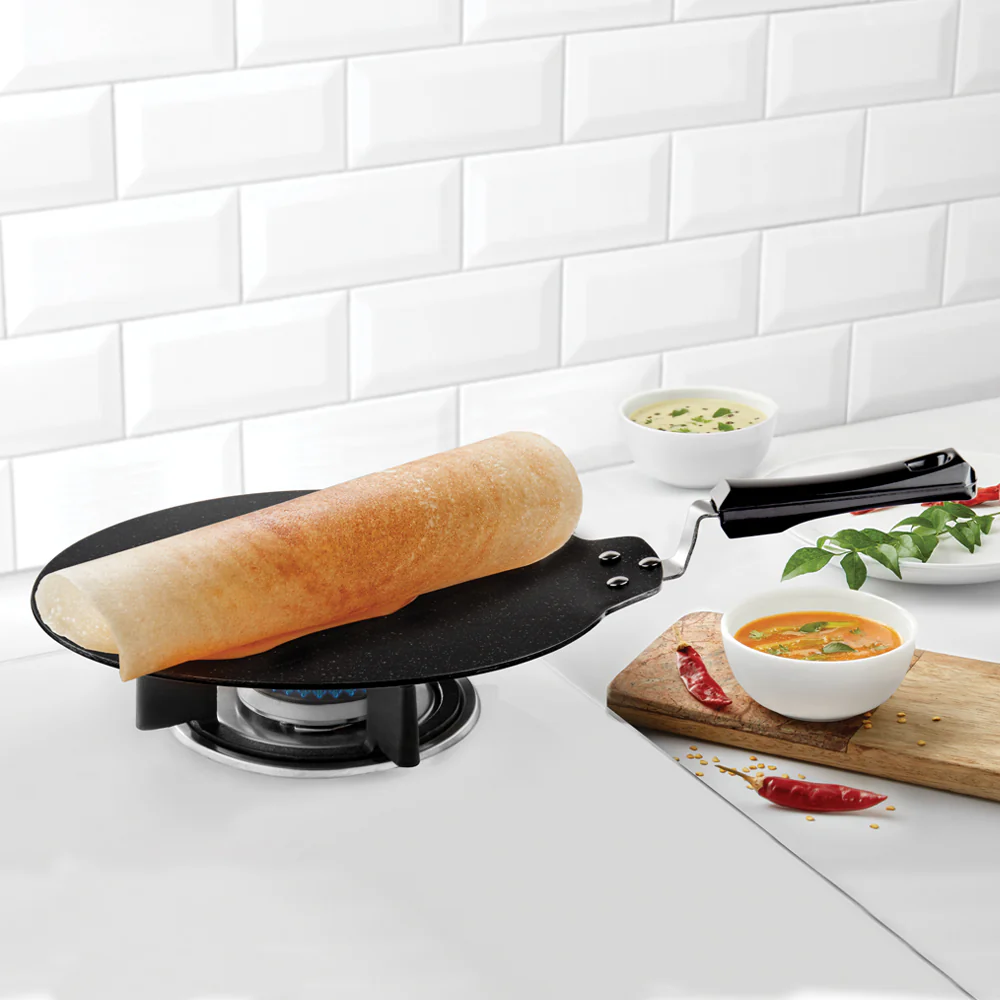 Borosil Granito Nonstick Dosa Tawa, 31 cm