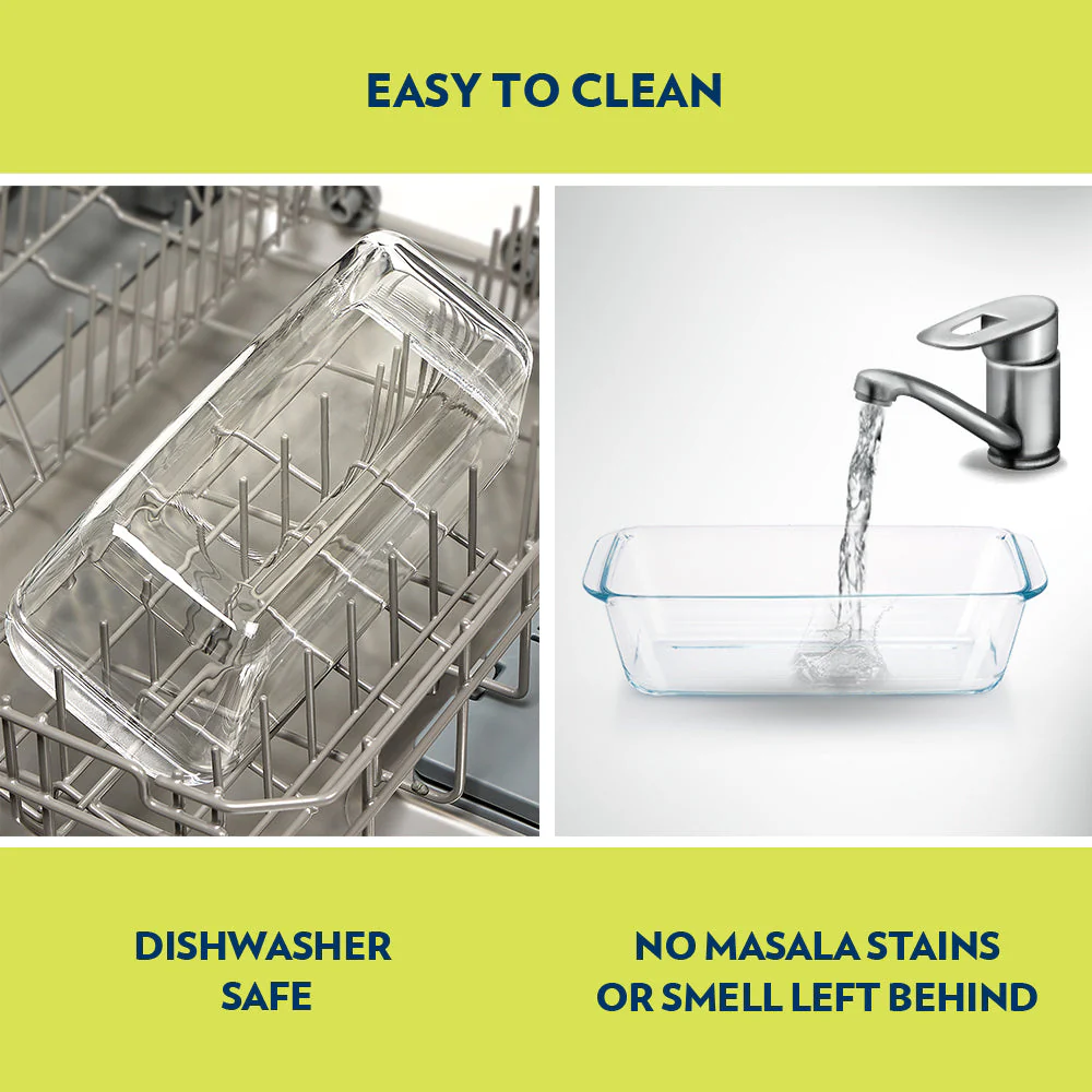 Borosil Loaf Baking Dish, 1.2L