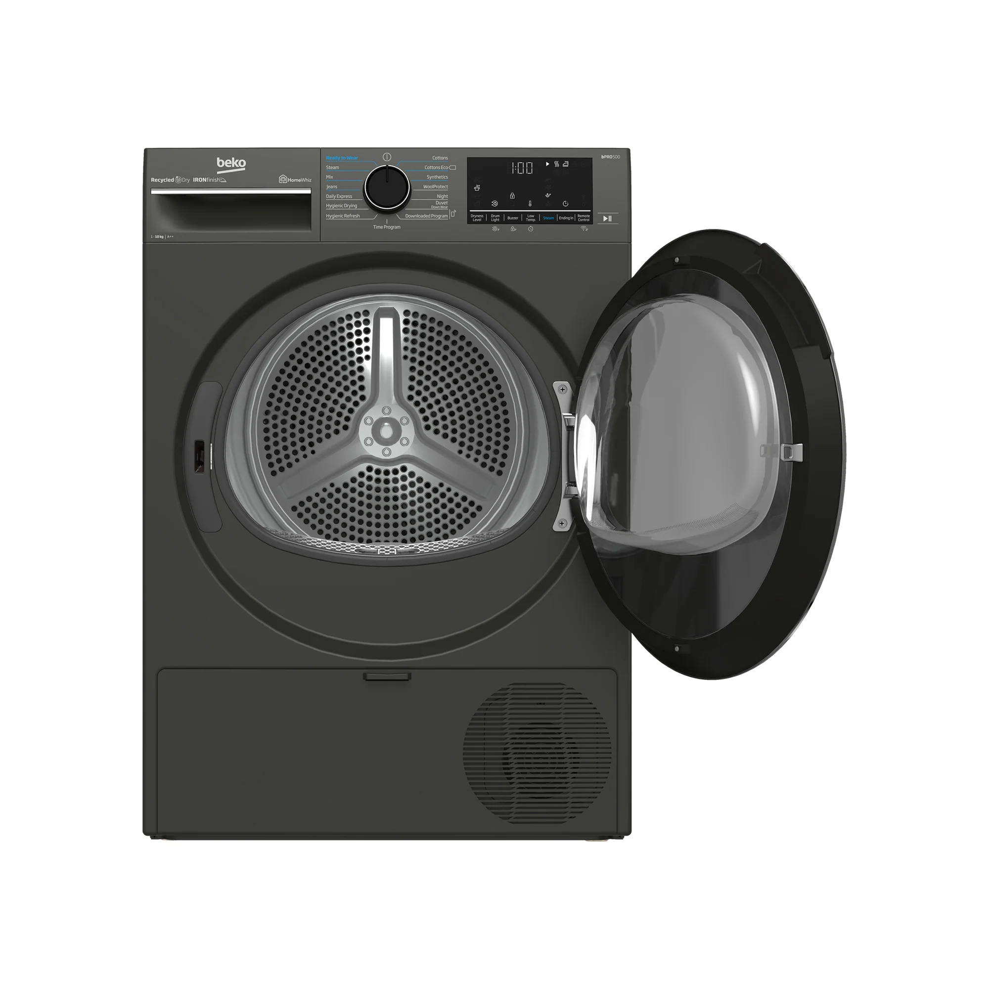 Beko 10kg Heat Pump Tumble Dryer Manhattan Grey