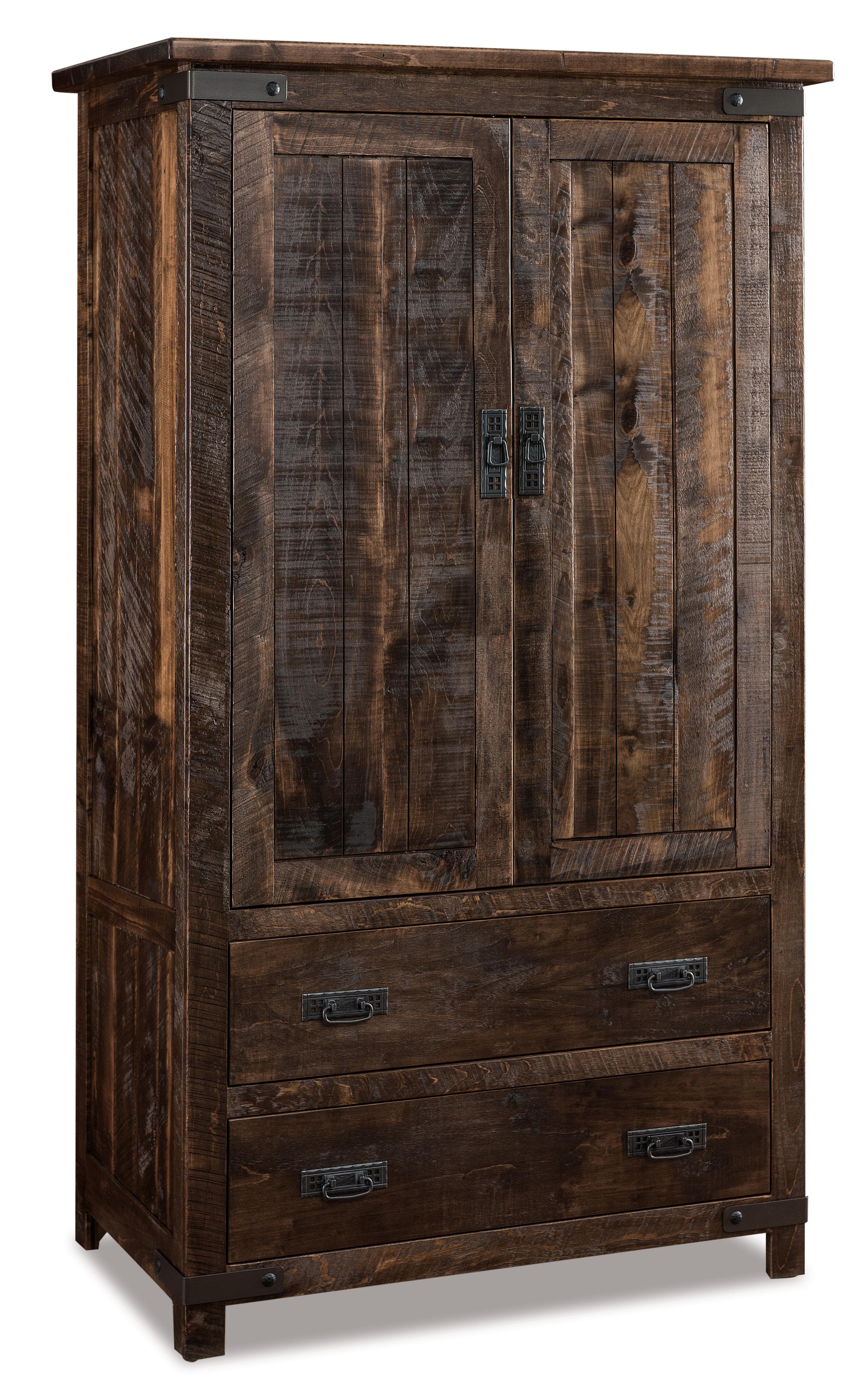 Amish Ironwood Armoire