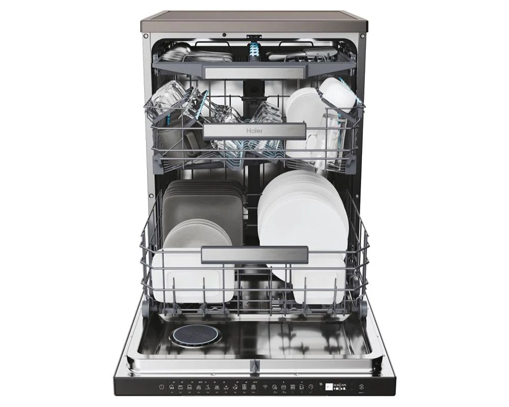 Haier I-Pro Shine Series 7 14 Place Dishwasher | Graphite | XF4A4M4PDA-80