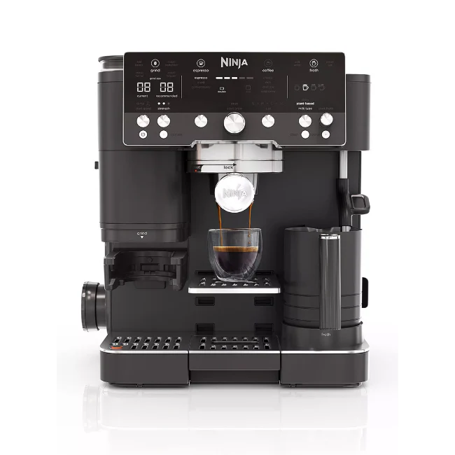 Ninja Luxe Caf茅 Premier Series 3-in-1 Espresso Machine 鈥?Midnight Black | ES601UKBK
