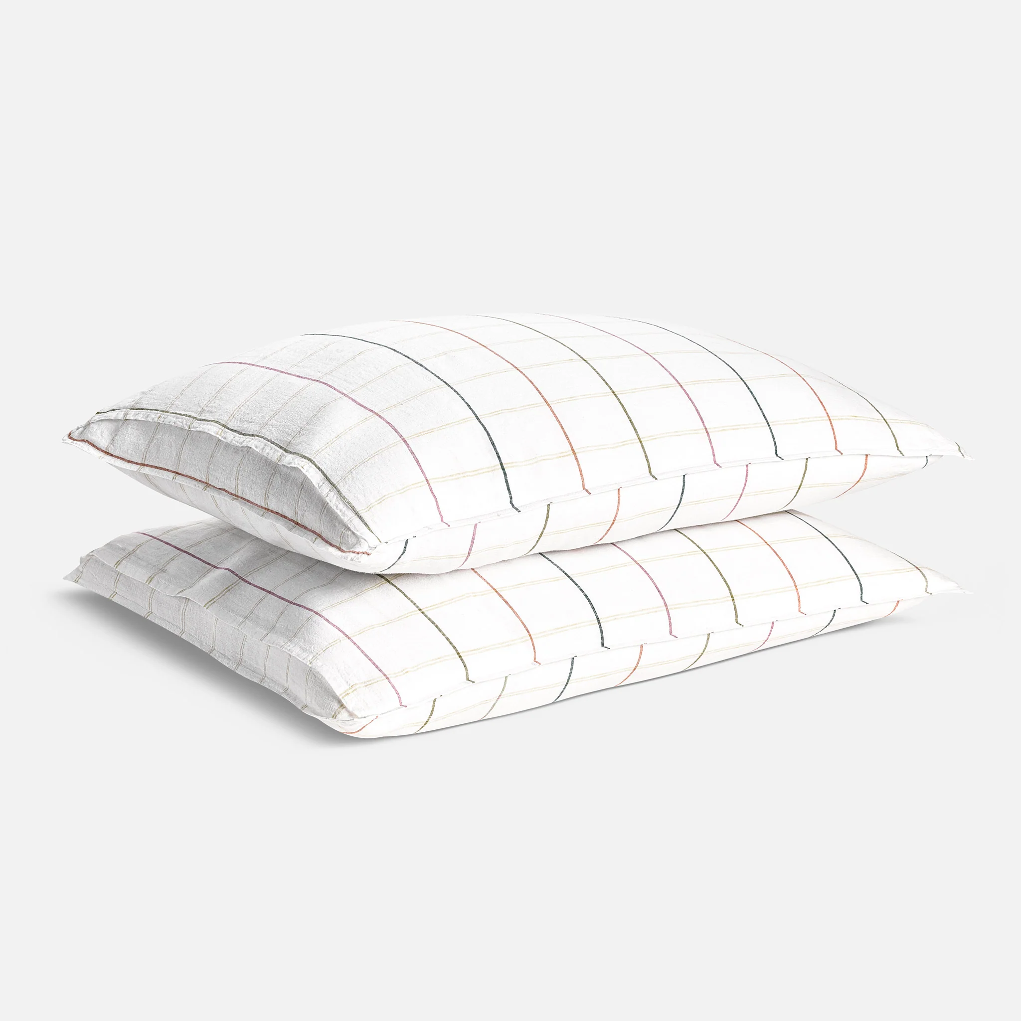Washed European Linen Pillowcase Set