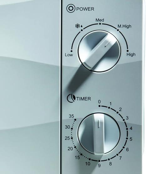 Daewoo 20L 700W Microwave - White