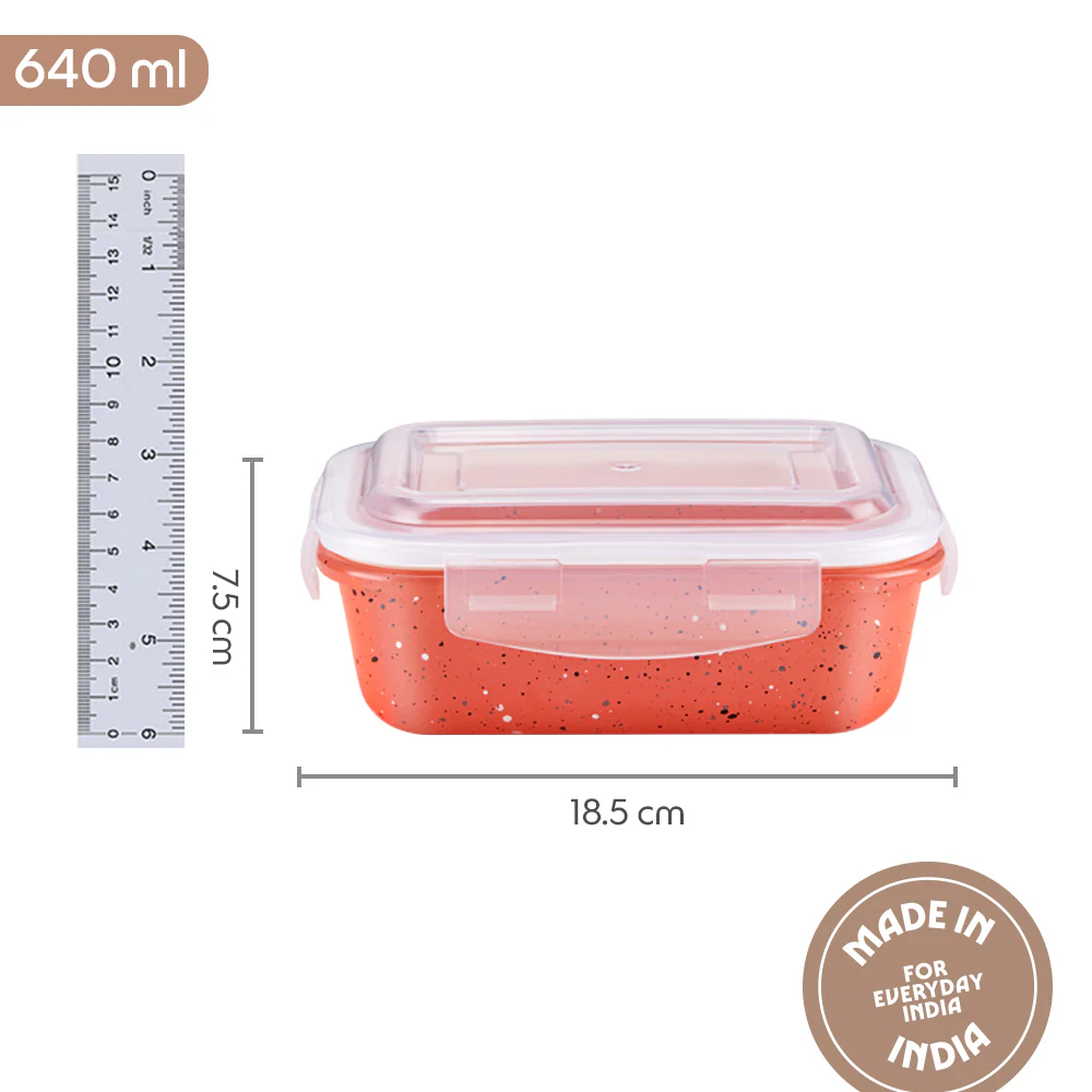 Colors Kube Pink Rectangle Klip N Store