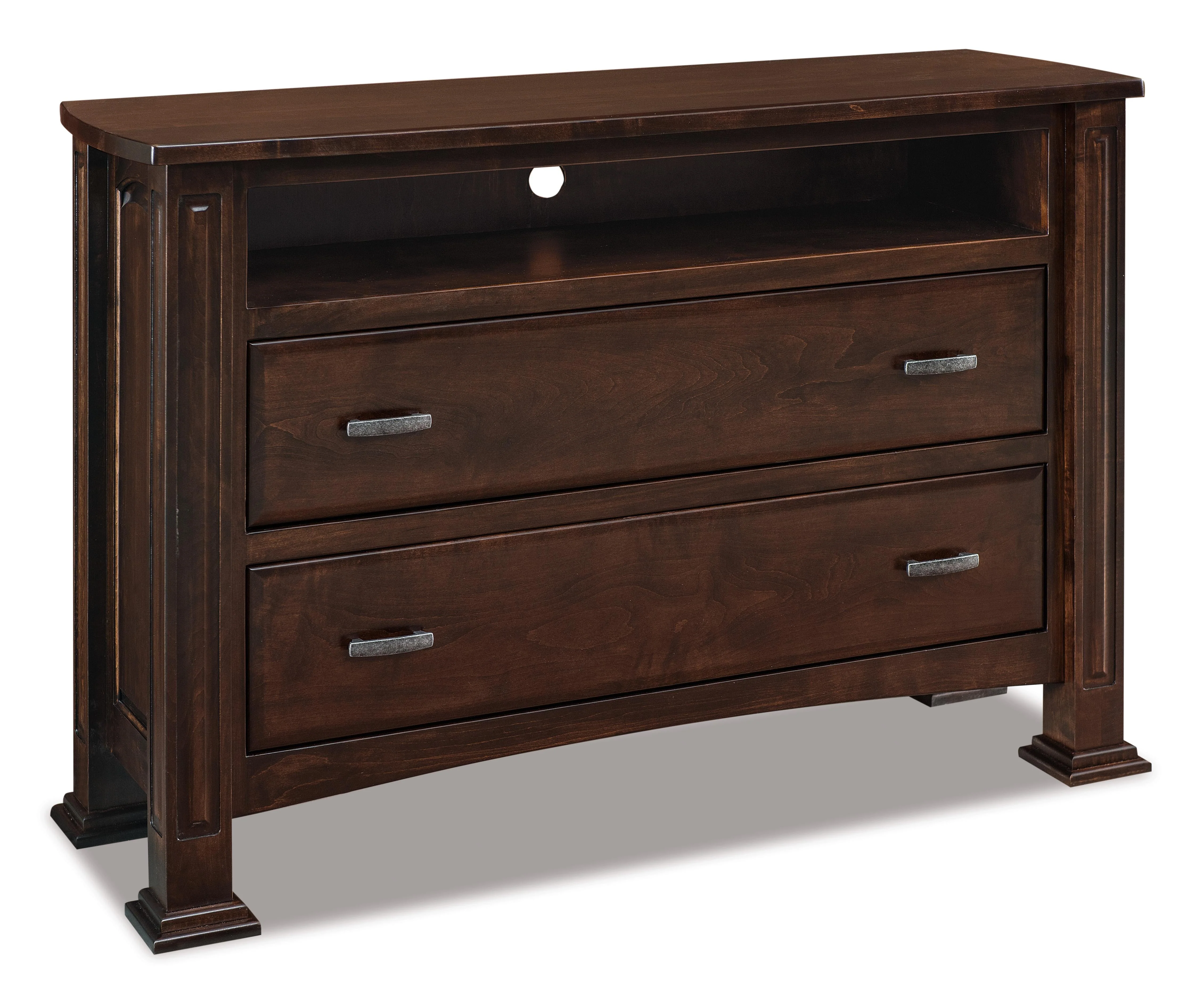 Amish Lexington Two Drawer Media Chest