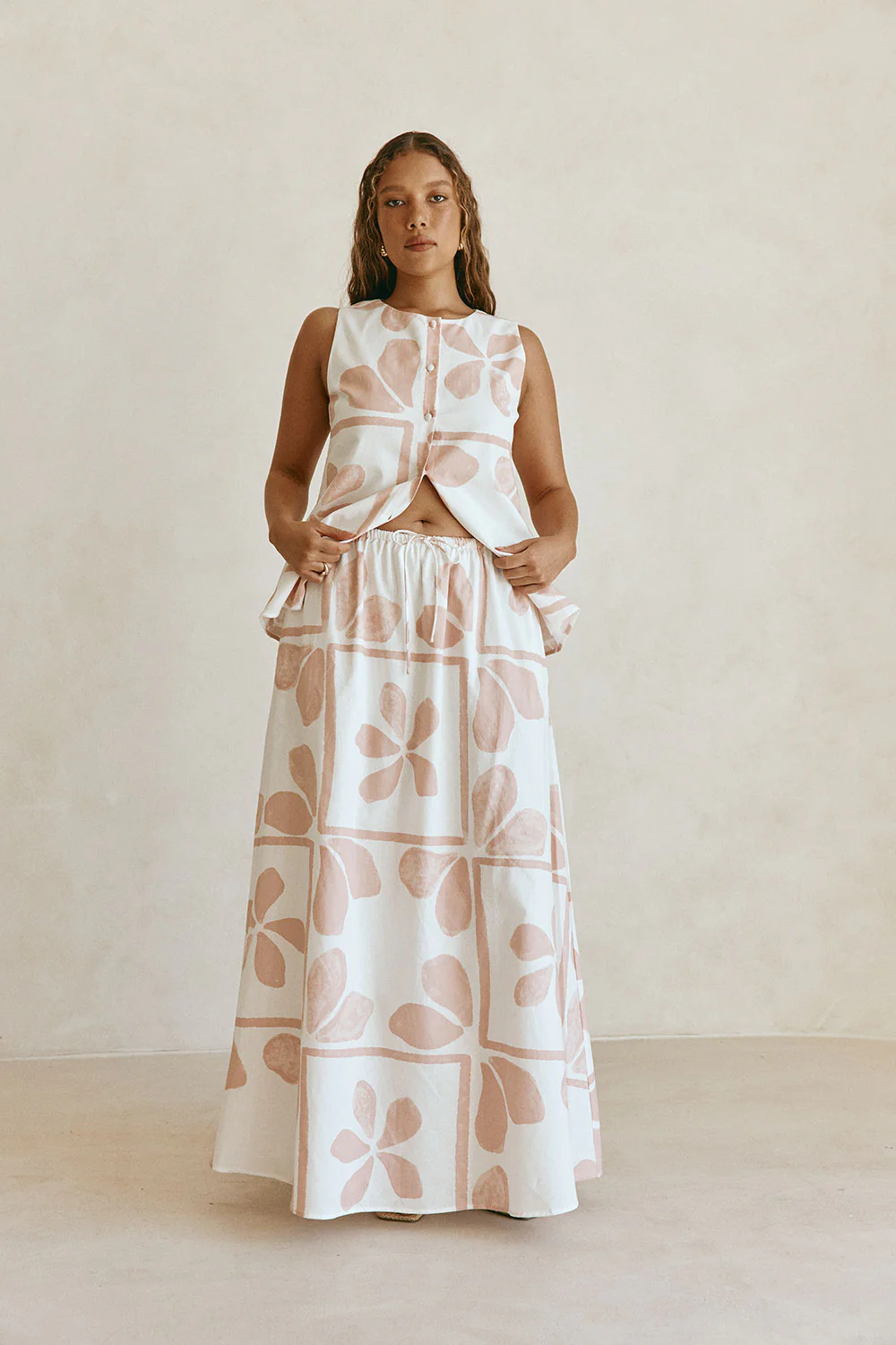 Riko Skirt - Petal Patch