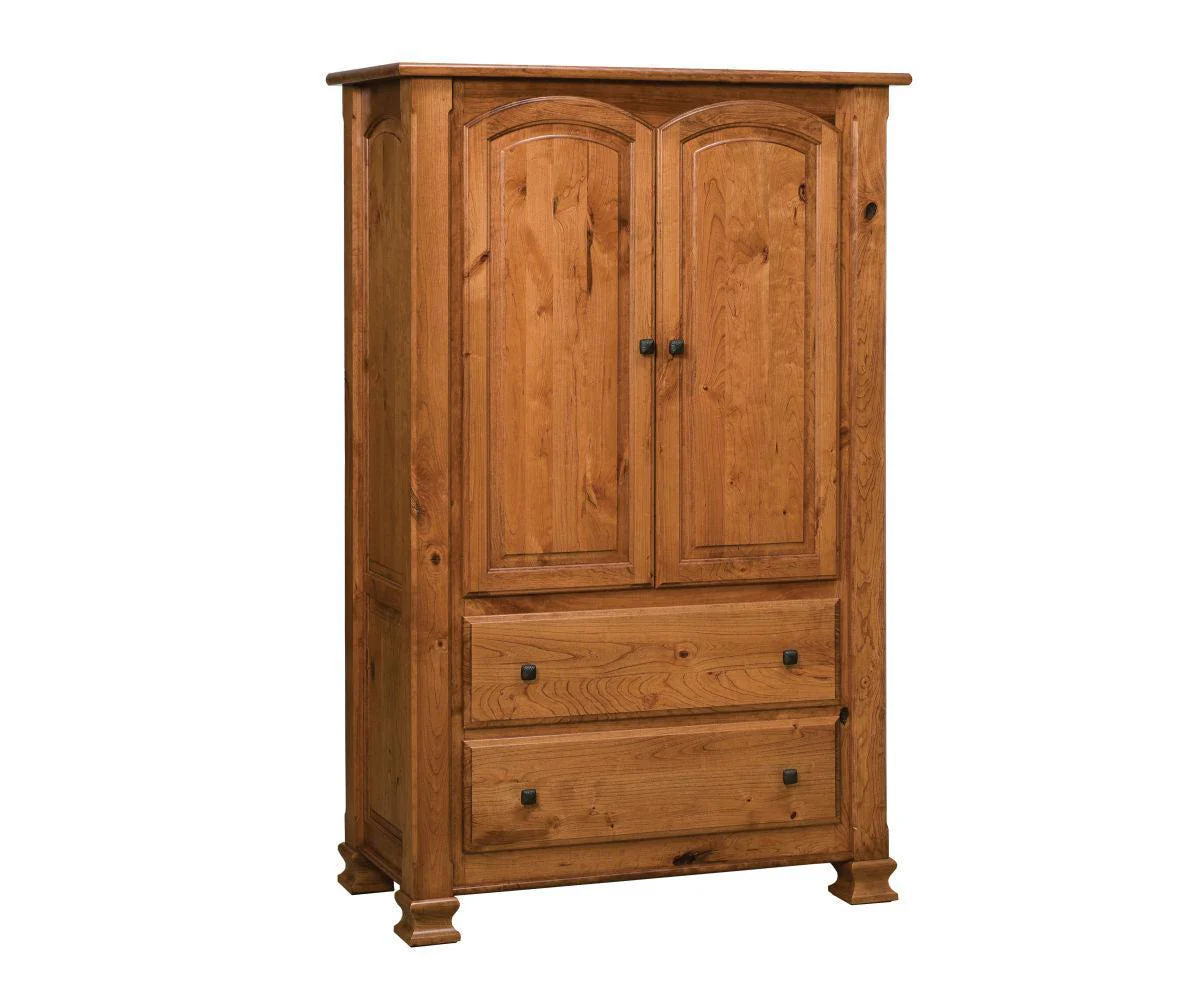 Amish Charleston One Piece Armoire