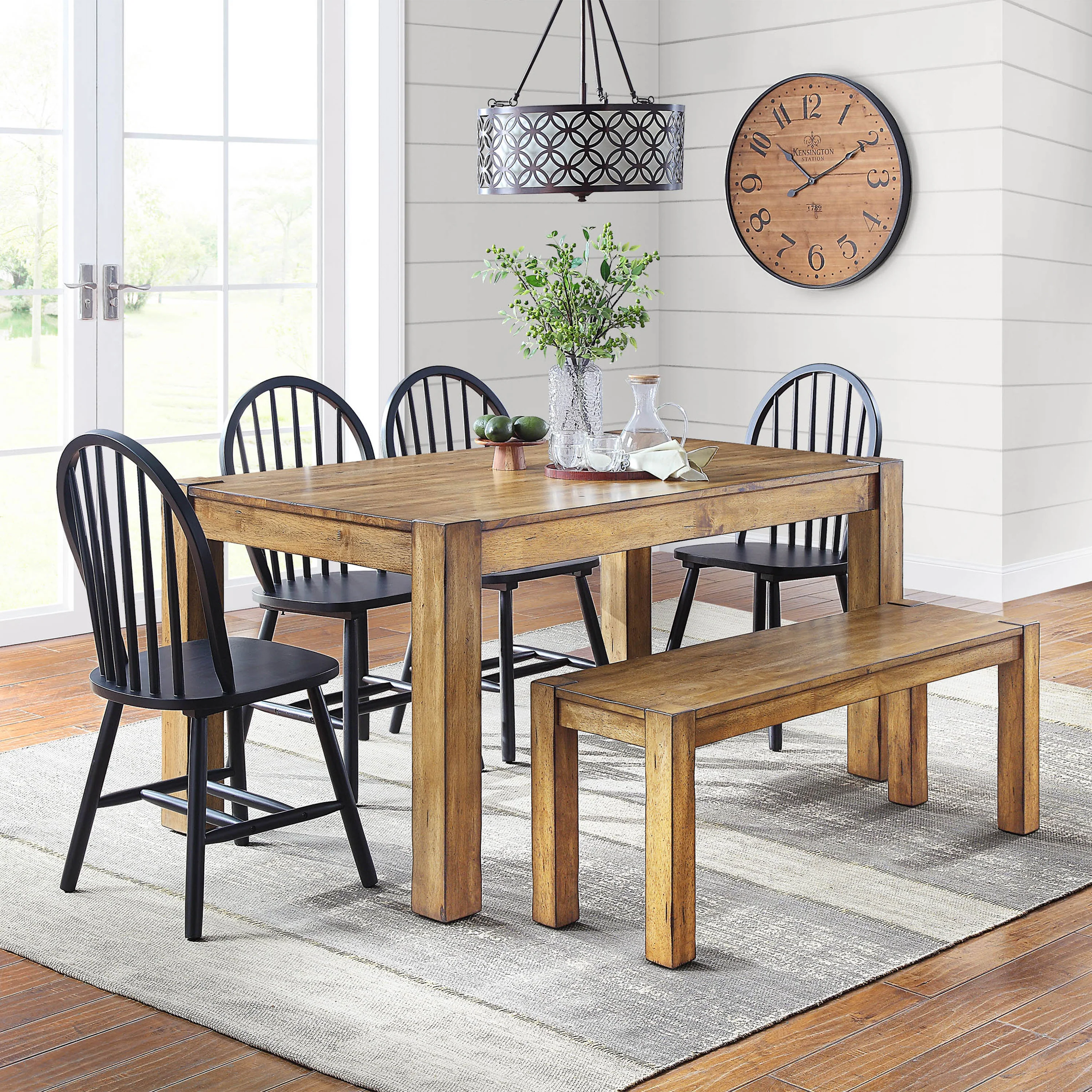 Solid Wood Dining Chairs, Set of 1