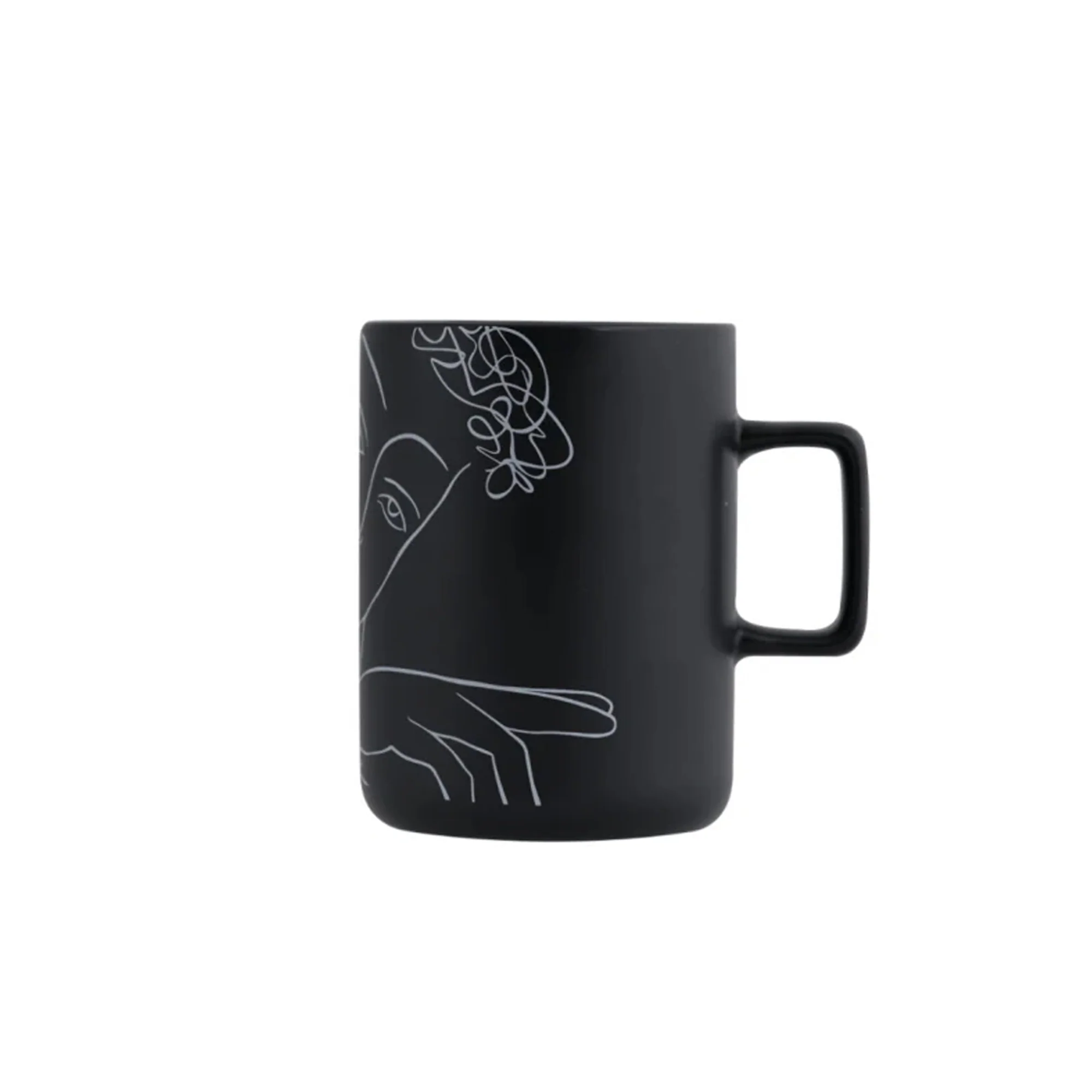 Carrol Boyes 375ml Hey You Mug Black