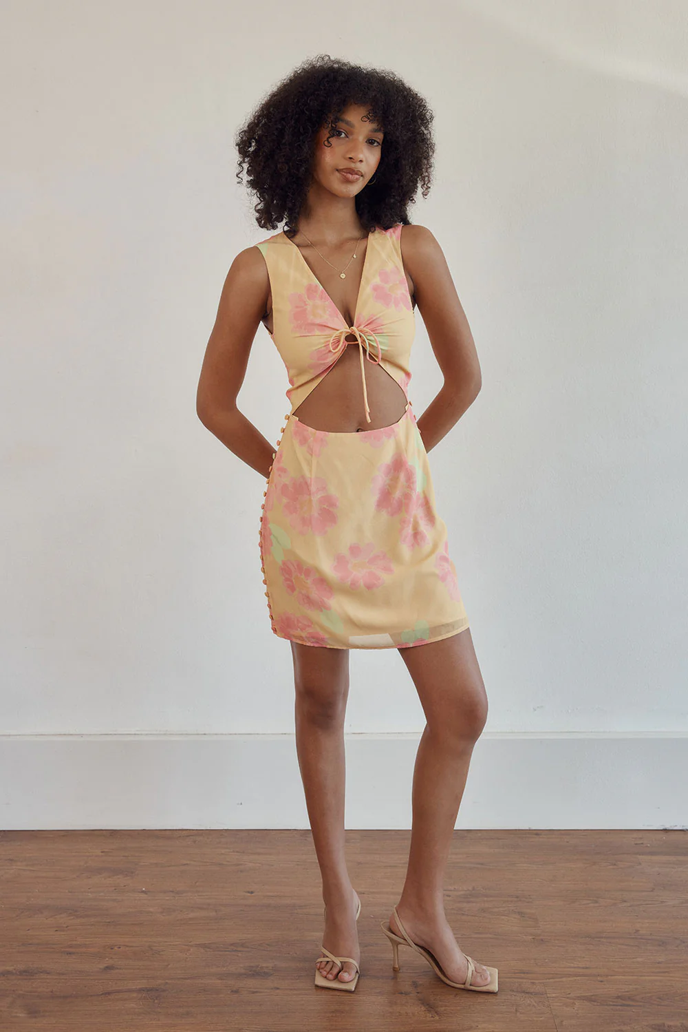 SAMPLE-Farren Cutout Dress