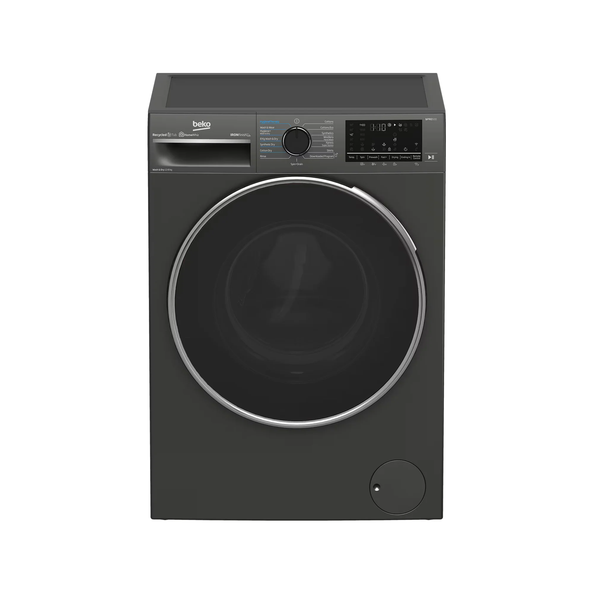 Beko 12/8kg Washer Dryer Manhattan Grey