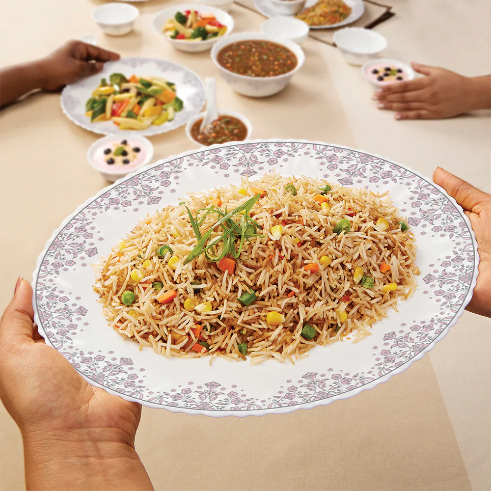 Larah by Borosil Lark Dinner Set, 27 pc