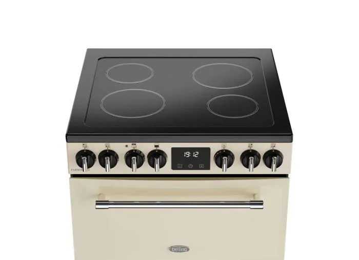 Farmhouse 60cm Cream Electric Rangecooker | FHE60ECRM