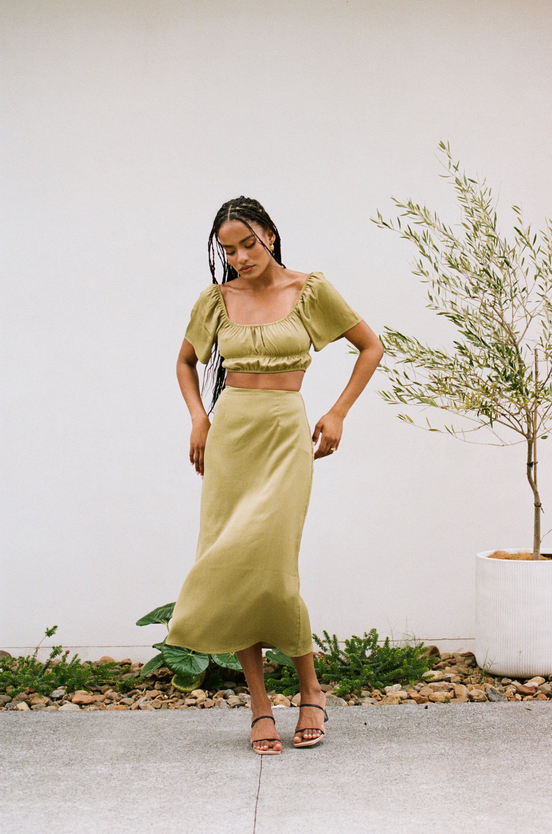 SAMPLE-Fiore Midi Skirt