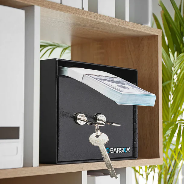 Barska AX13708 Dual Key Under Counter Safe