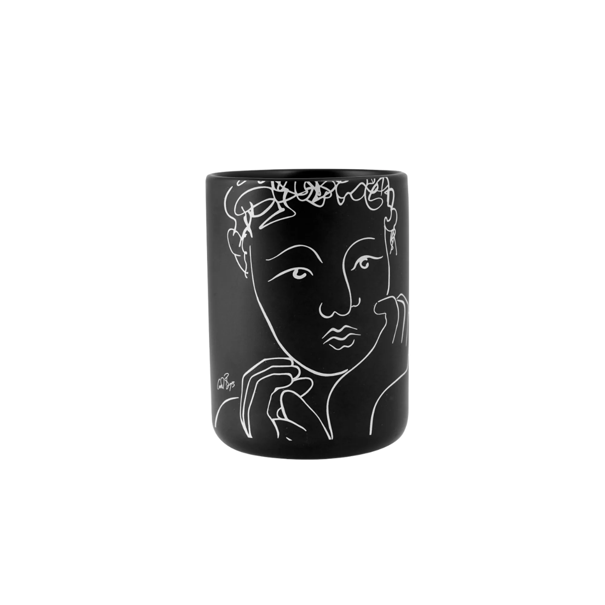 Carrol Boyes 375ml Intriguing Mug Black