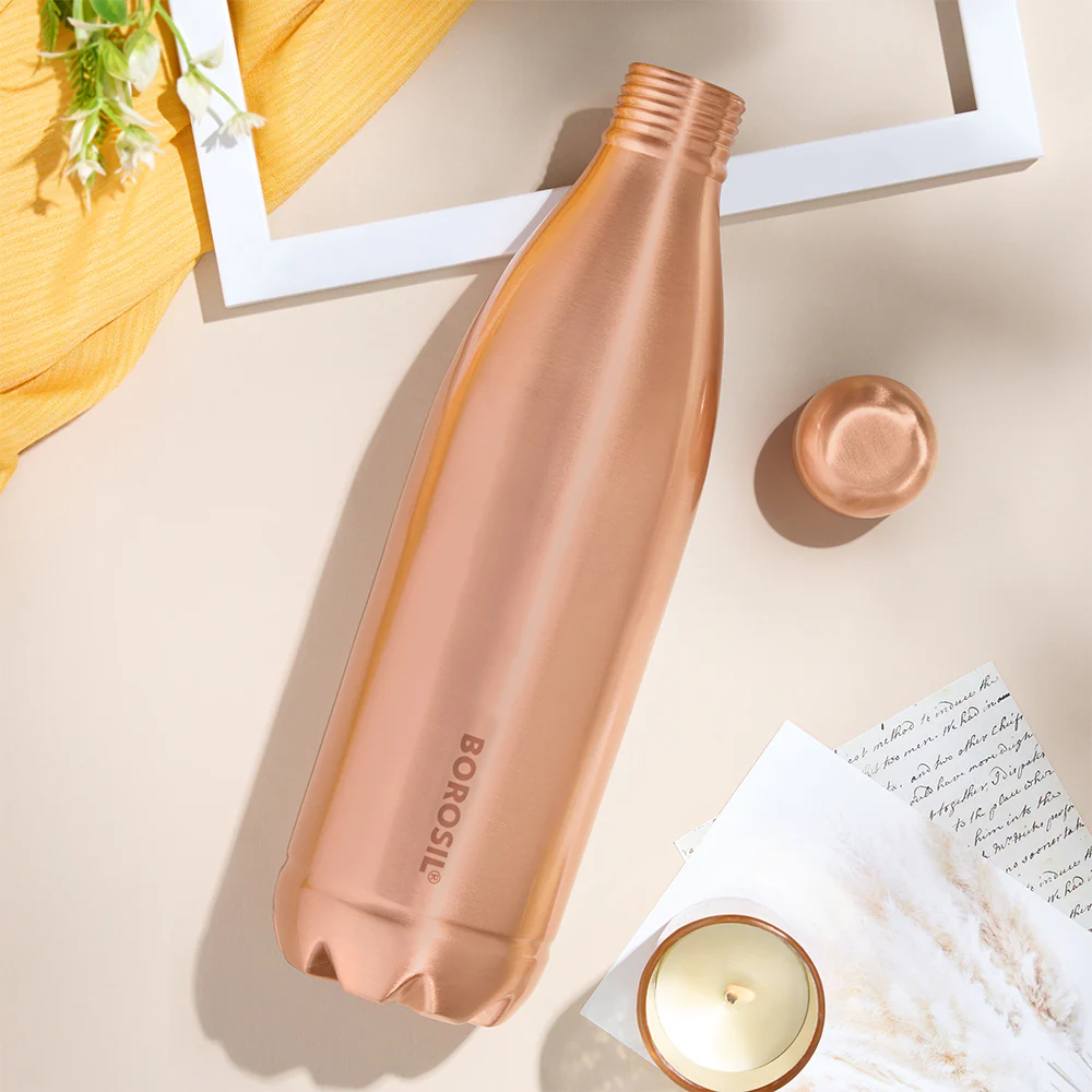 Canvas-Plain Copper Bottle