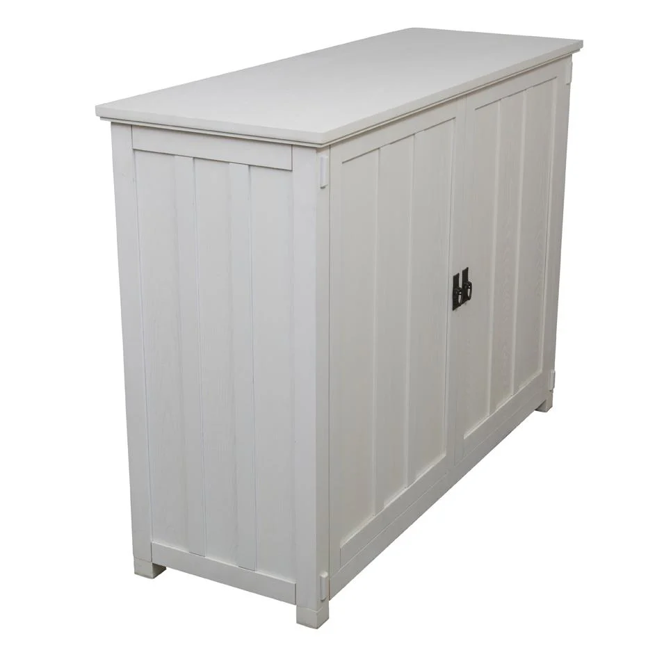 The Elevate 72013 White Mission Style Smart TV Lift Cabinet for 50 Inch Flat screen TVs