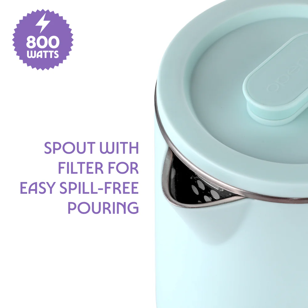 Eva 800 W Cooltouch SS Electric Kettle, 800 ml