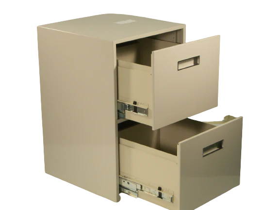 Fenco 609 Goldline Lowboy Pedestal Unit with 2 Legal Drawers