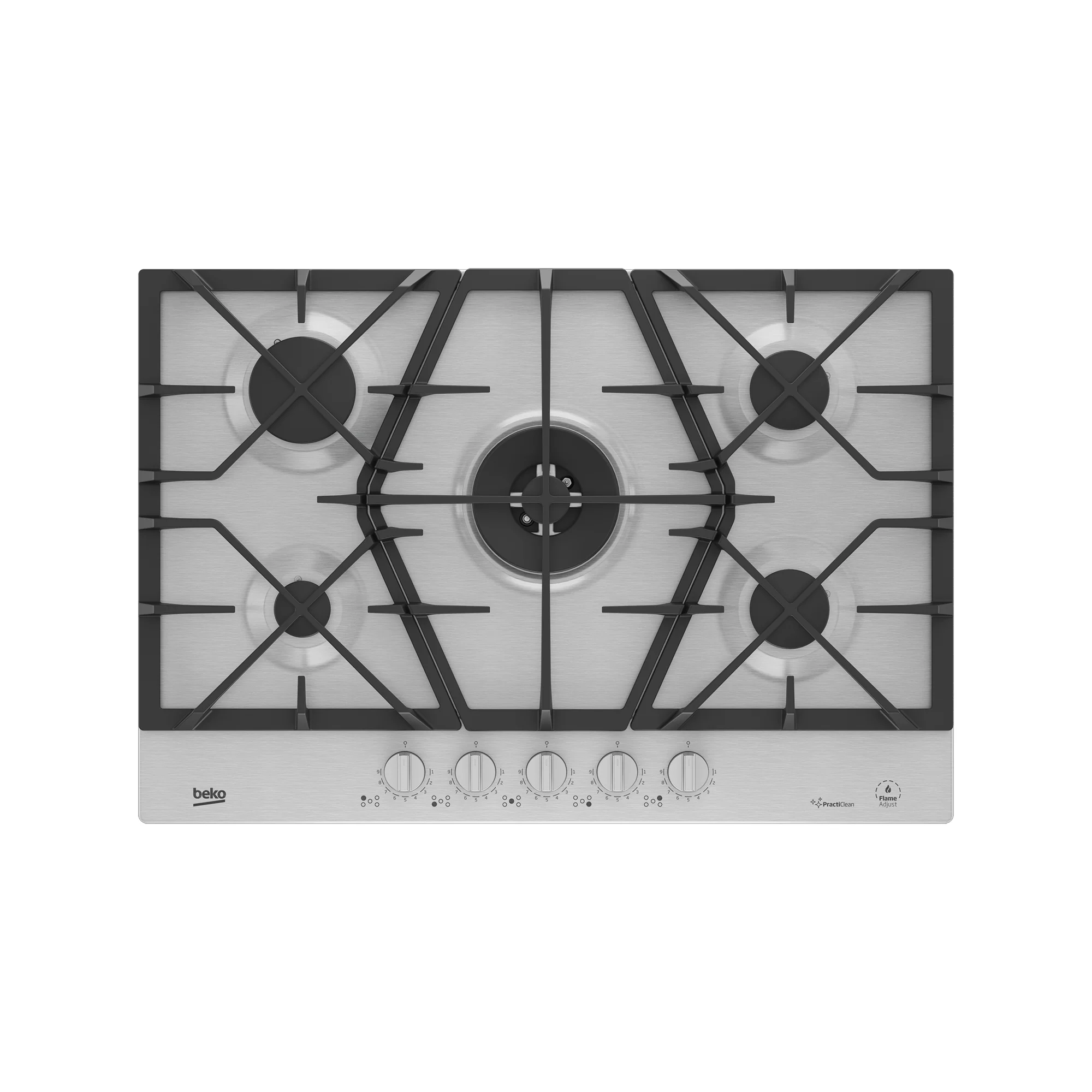 Beko 75cm Stainless Steel Hob Inox