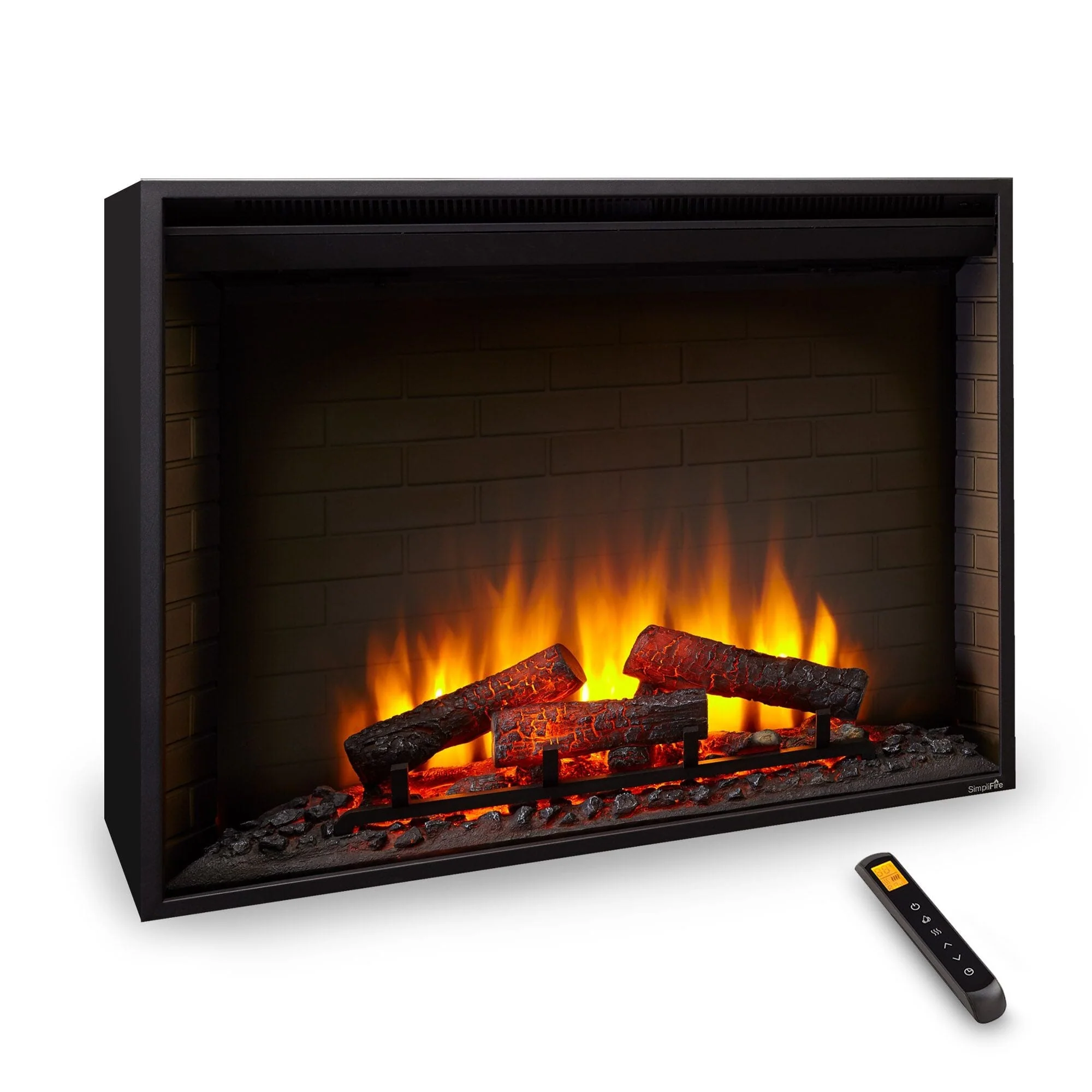 SimpliFire 30-In Built-In Electric Fireplace w/ Trim Kit