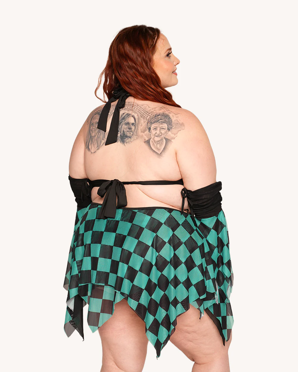 Demon's Mercy Mesh Dress with Sleeves