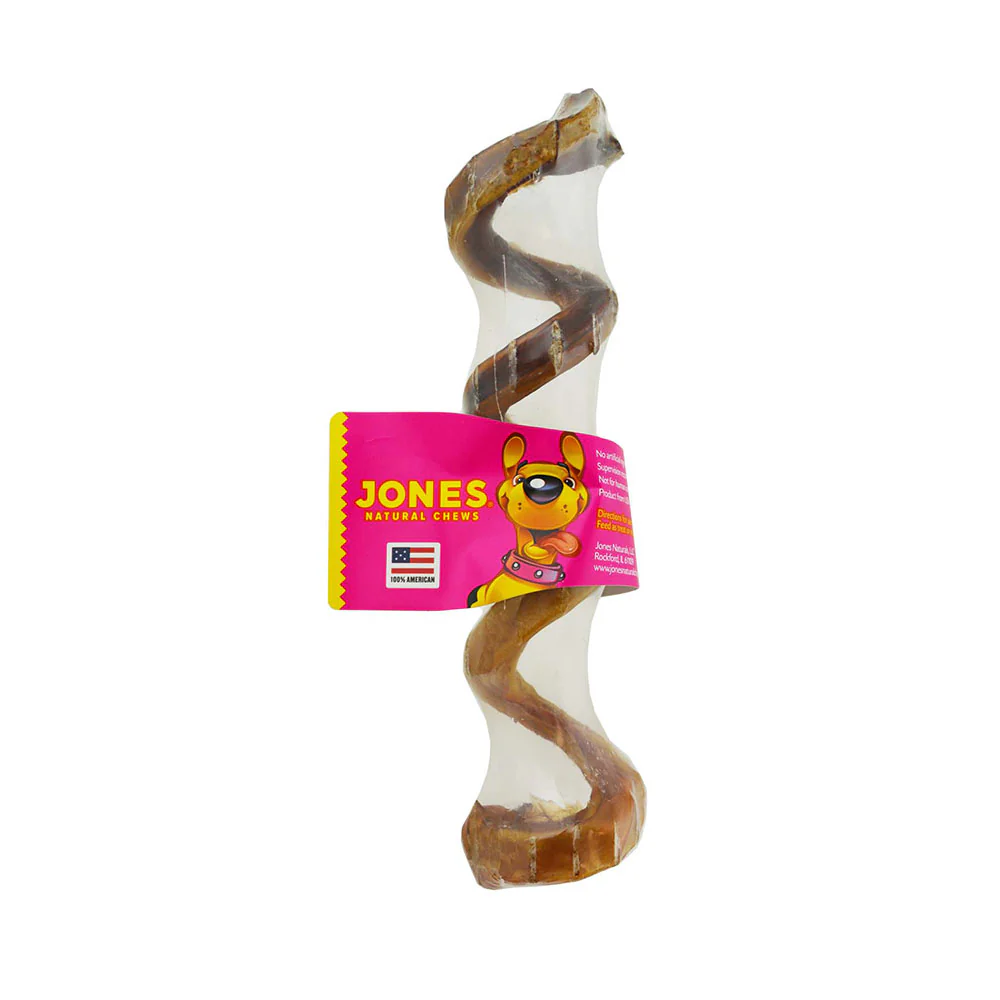 Jones® Beef Pizzle Curly Q Natural Dog Chews 25 Count