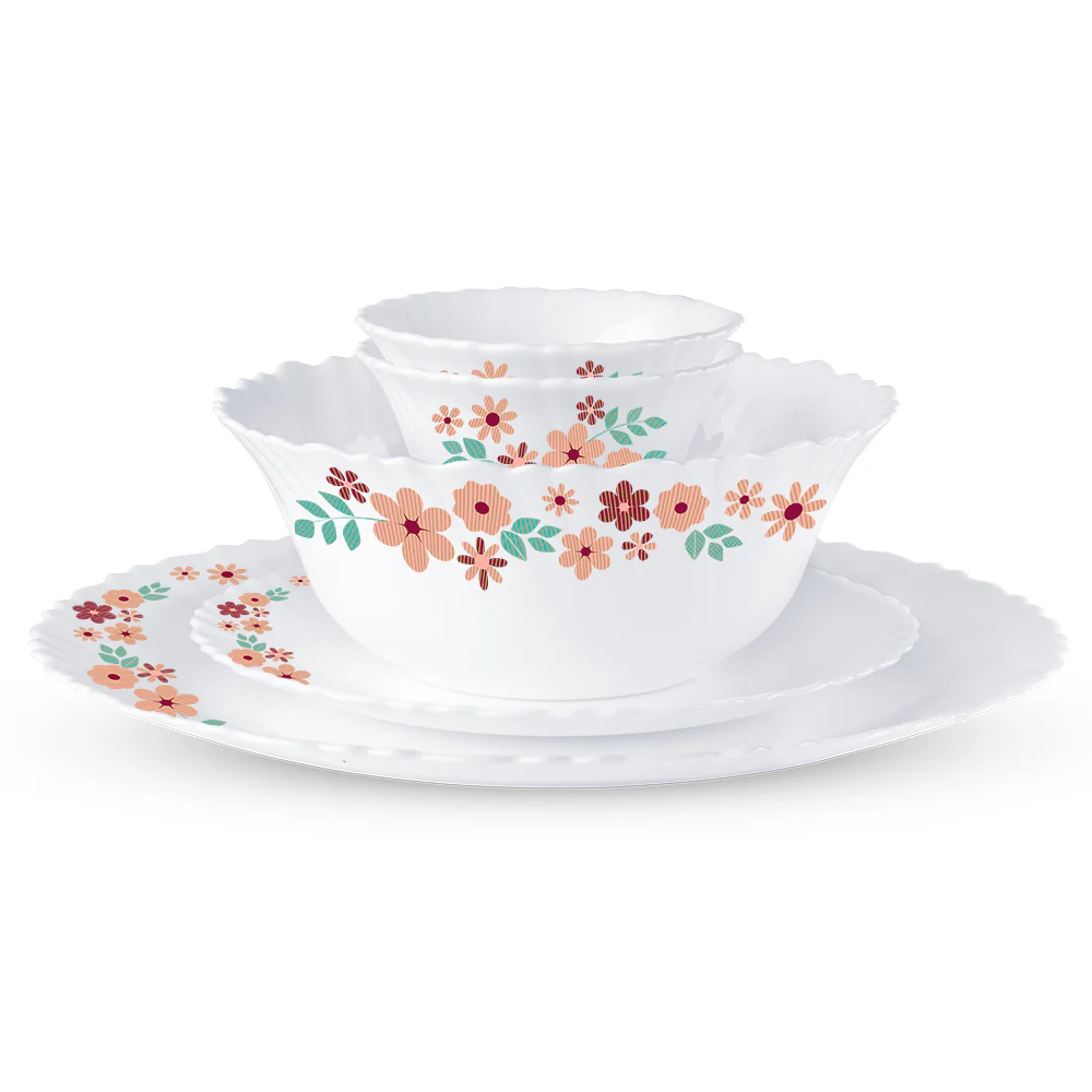 Larah by Borosil Ayana 47 pc Dinner Set