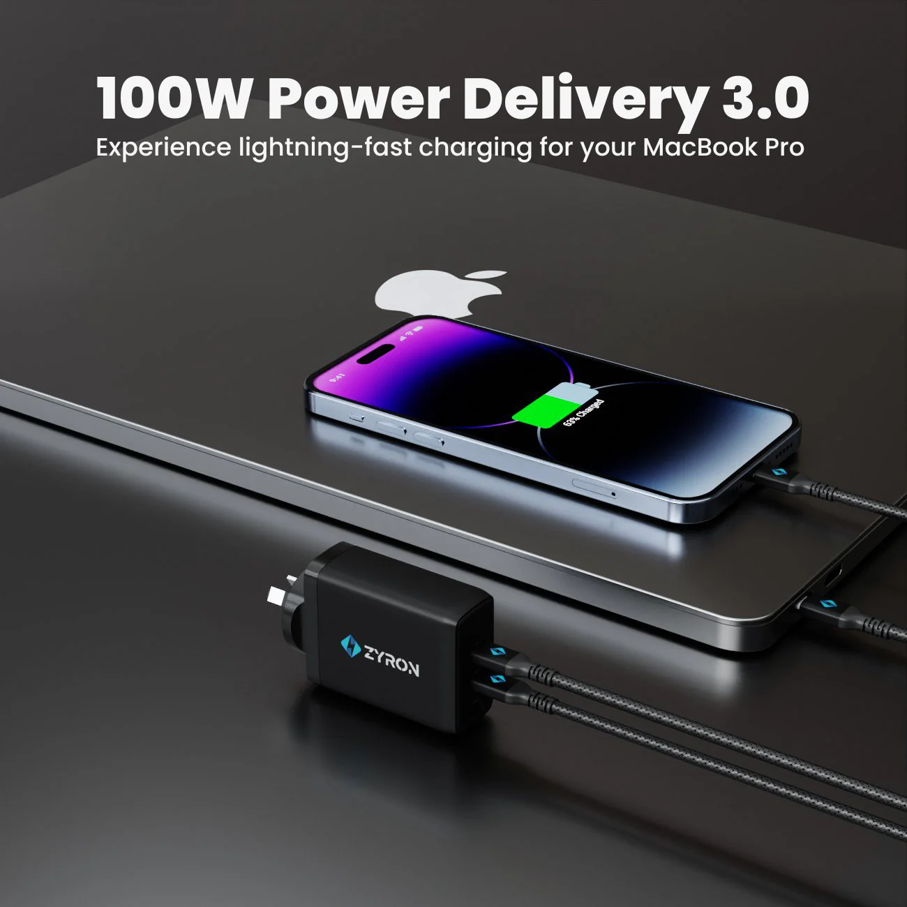 PocketCharge Pro | 100W USB-C GaN Charger & 10000mAh 22.5W Mini Power Bank