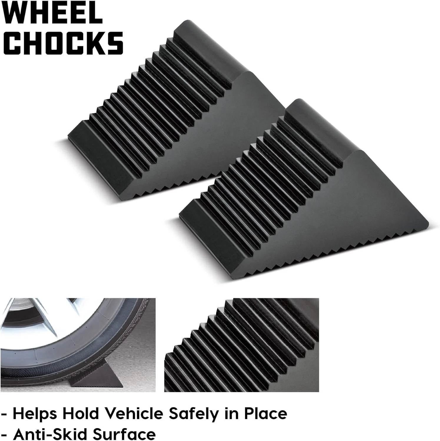 6-Piece Car Jack & Garage Creeper Set with 2-Ton Lift, Jack Stands & Wheel Chocks