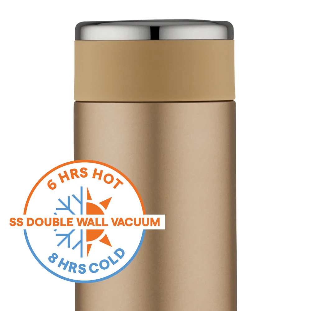 Borosil Travelsmart Rose Gold, 200ml