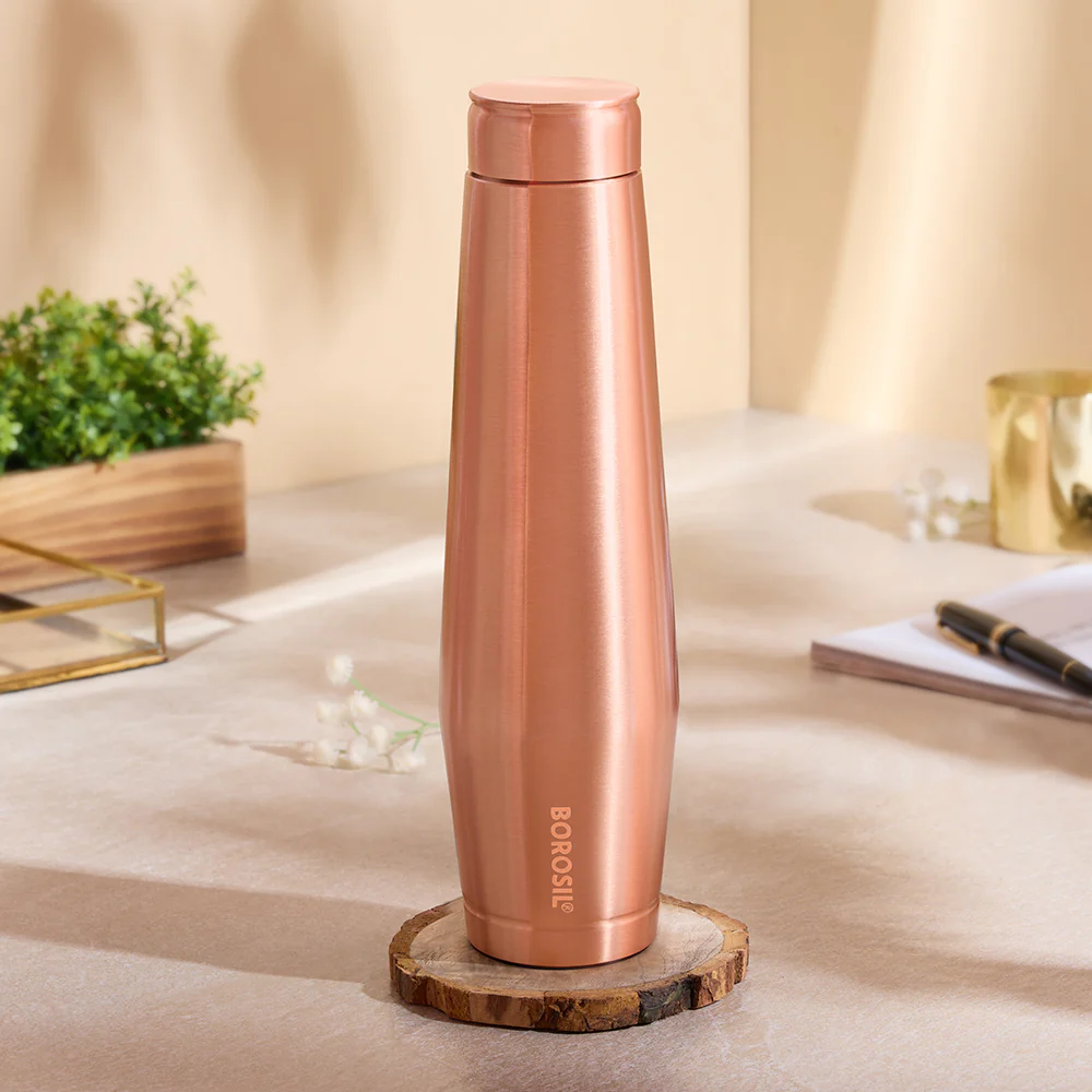 Orra Plain Copper Bottle, 950ml