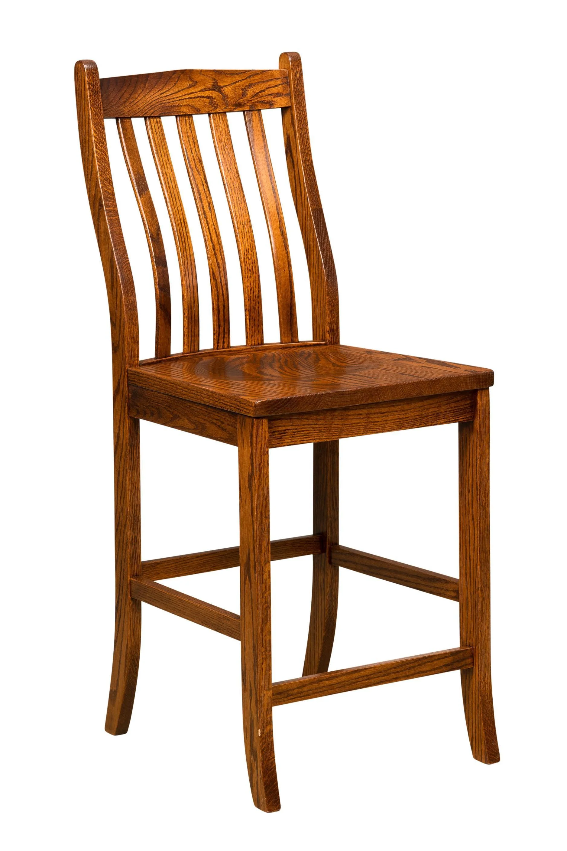 Amish Lincoln Stationary Bar Chair