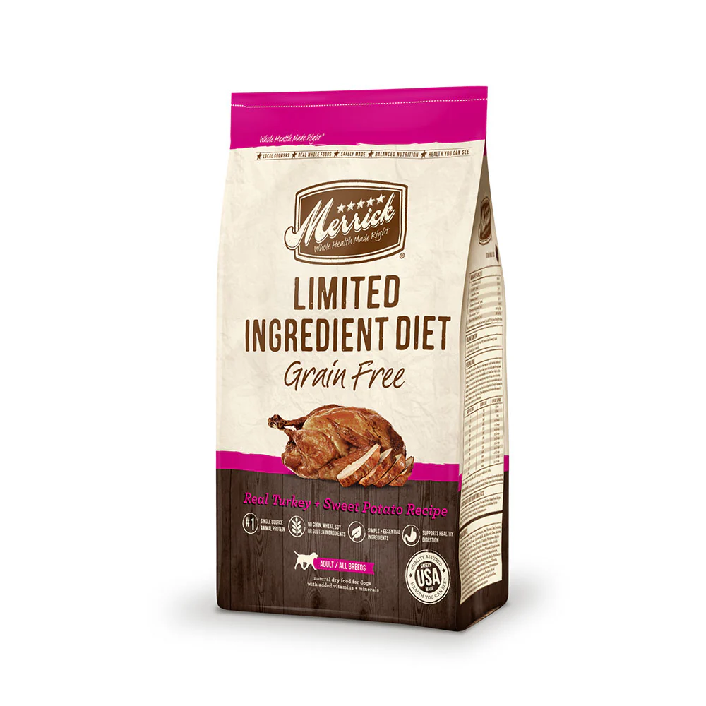 Merrick® Limited Ingredient Diet Grain Free Real Turkey & Chickpea Recipe Dog Food 22 Lbs