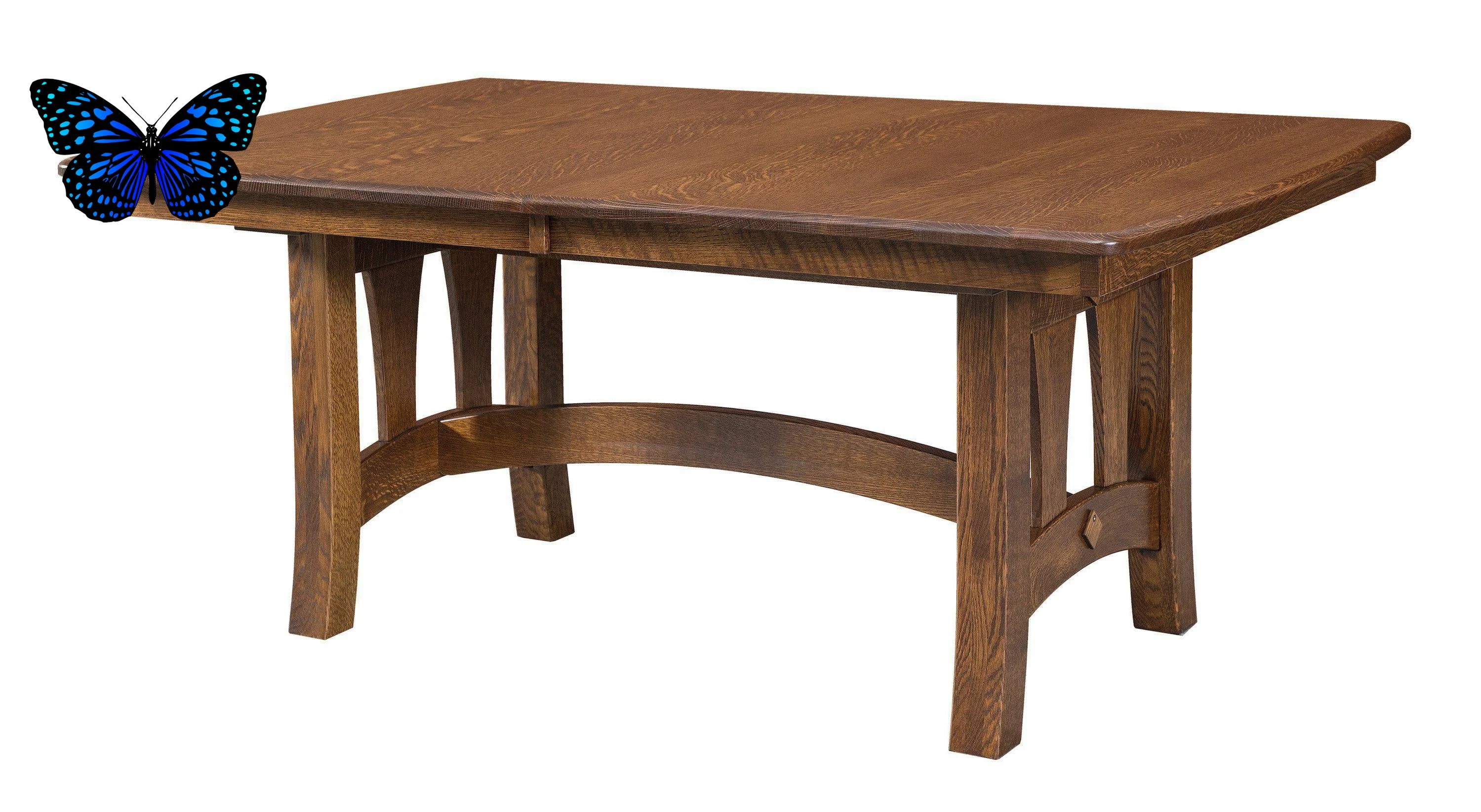 Amish Naperville Trestle Table