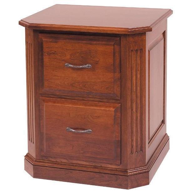 Amish Buckingham Two-Drawer File