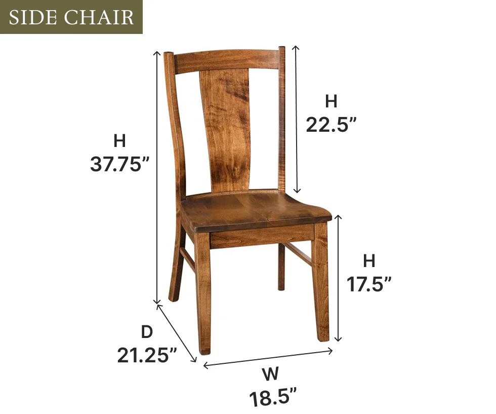 Amish Maverick Chair - Quick Ship