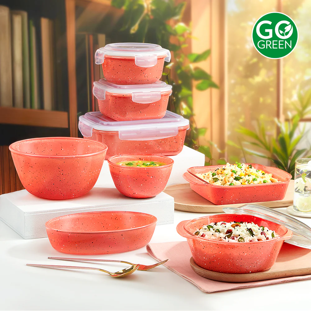 Colors Kube Pink Casserole with Lid