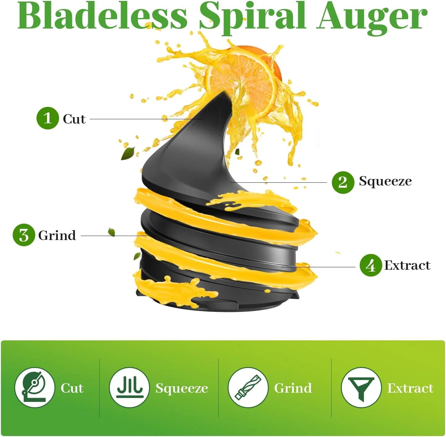 Cold Press Juicer, 4.1