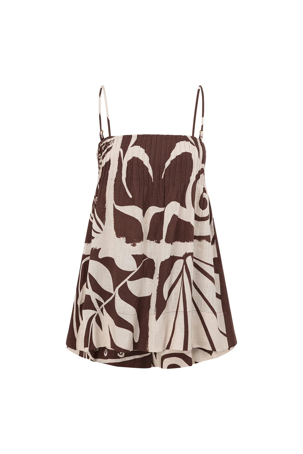 River Playsuit - Painted Tiles