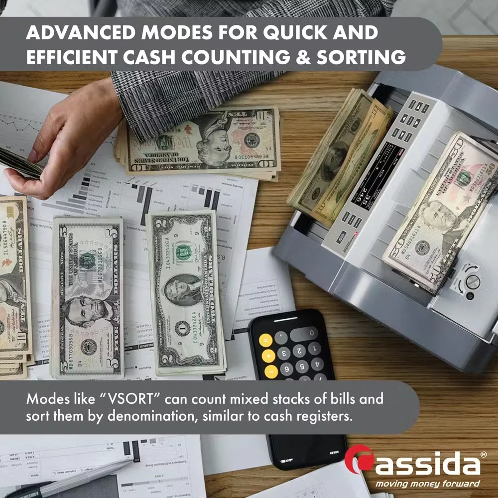 Cassida 8800R Mixed Denomination Bill Reader