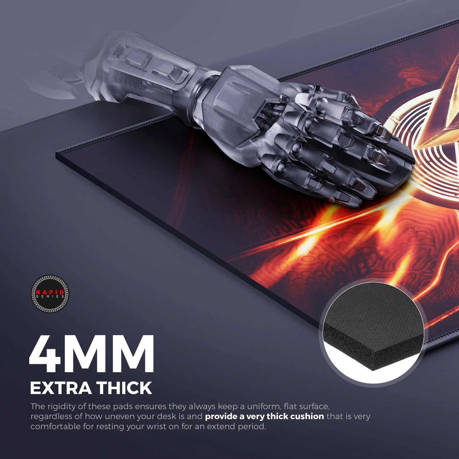 The Flash Gaming Mouse Pad