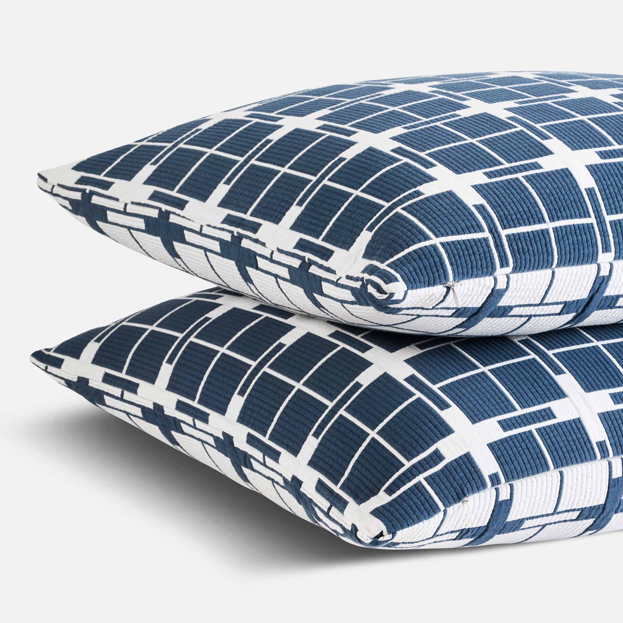 Ribbed Matelasse Sham Set