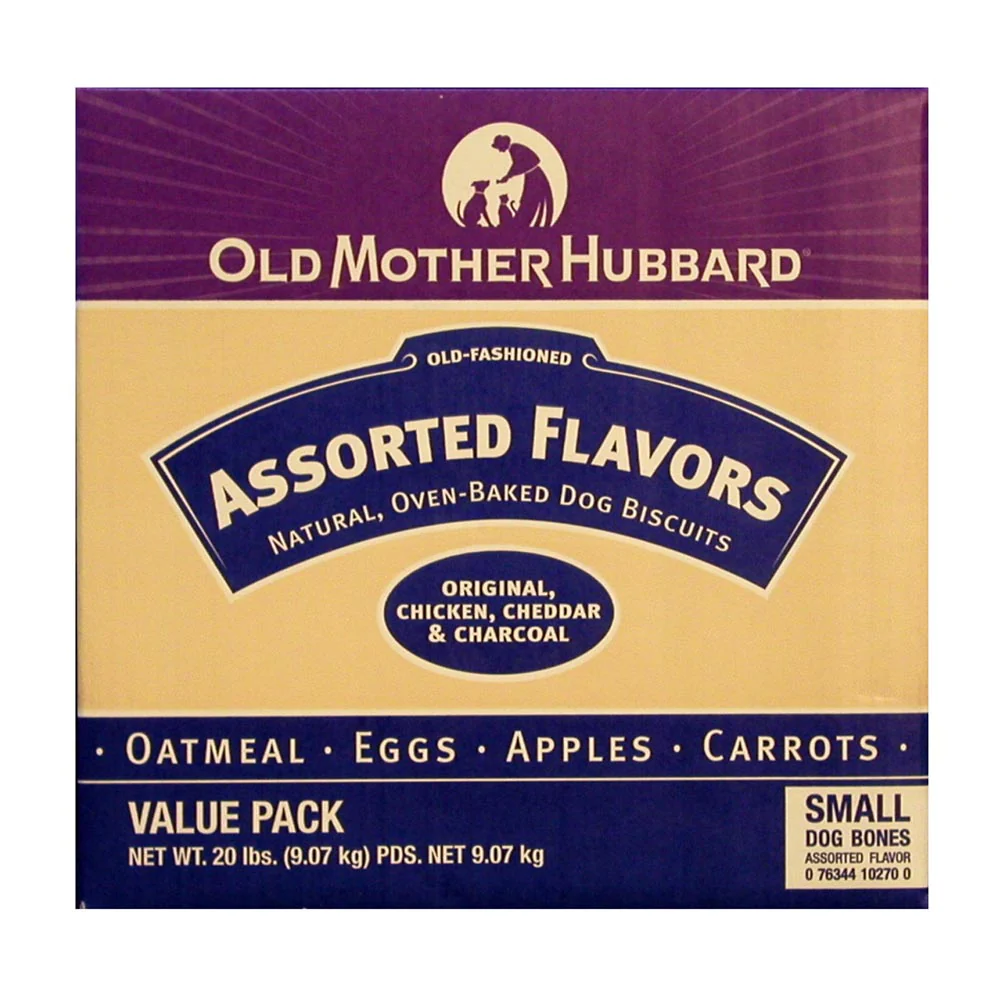 Old Mother Hubbard® Classic Original Assortment Oven-Baked Small Dog Biscuits 20 Lbs