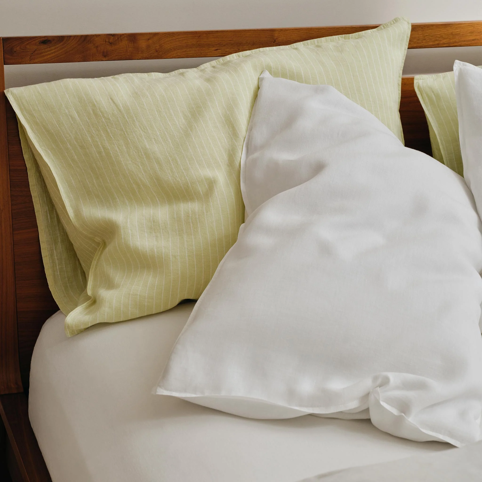 Washed European Linen Pillowcase Set