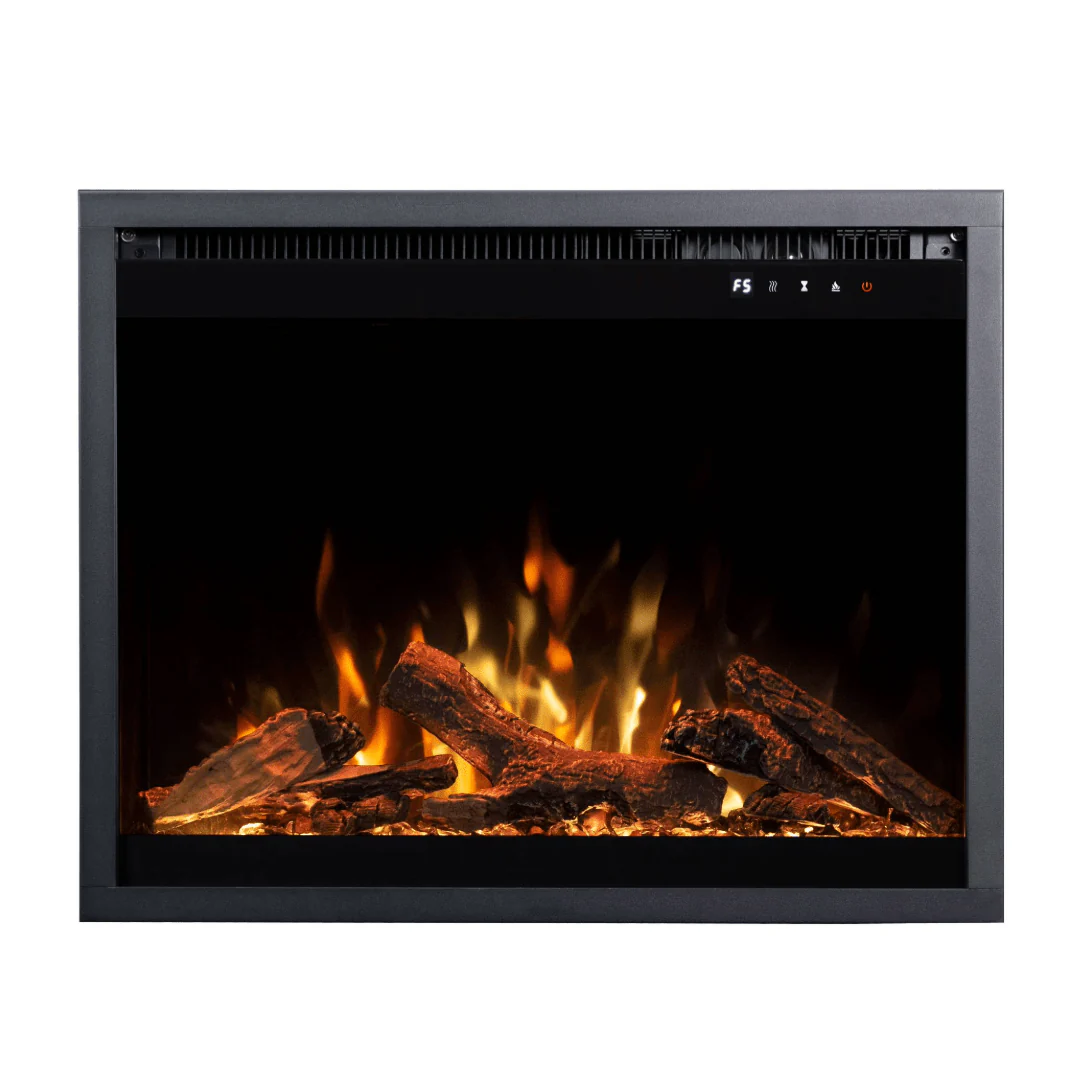 Fireplug™ Pro 24 inch Smart Electric Fireplace Insert with Fire Crackle Sound 80070