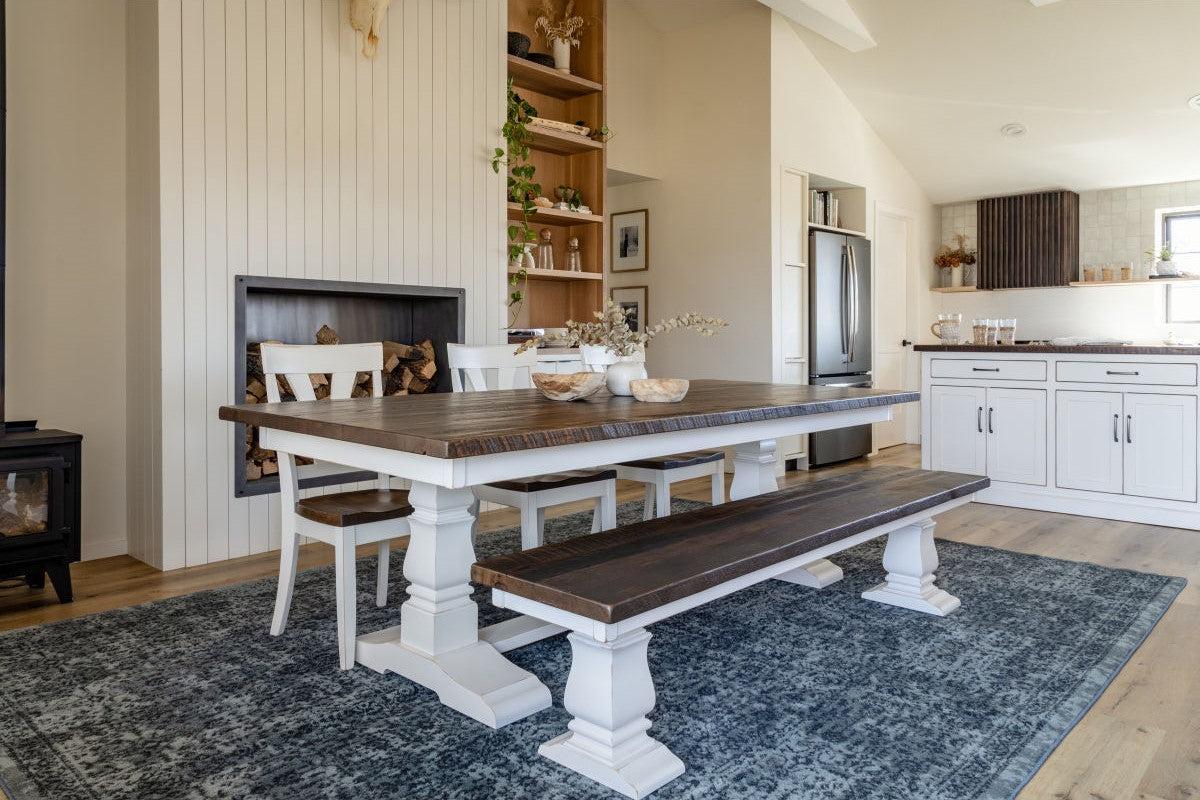 Amish Kimberley Trestle Table