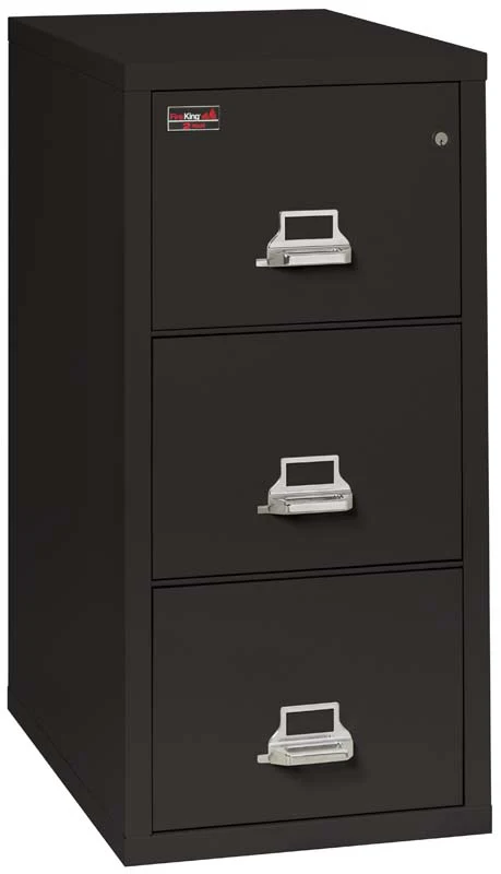 FireKing 3-1943-2 Two-Hour Three Drawer Vertical Letter Fire File Cabinet